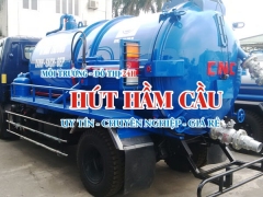 Dịch vụ chuyên Hút Hầm Cầu Huyện Cần Giờ Giá Rẻ - Chuyên Nghiệp