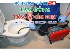 Công ty chuyên Thông Cầu Cống Nghẹt khu vực Thành Phố Đà Lạt