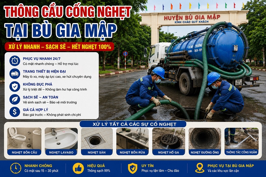 hông Cầu Cống Nghẹt Tại Bù Gia Mập