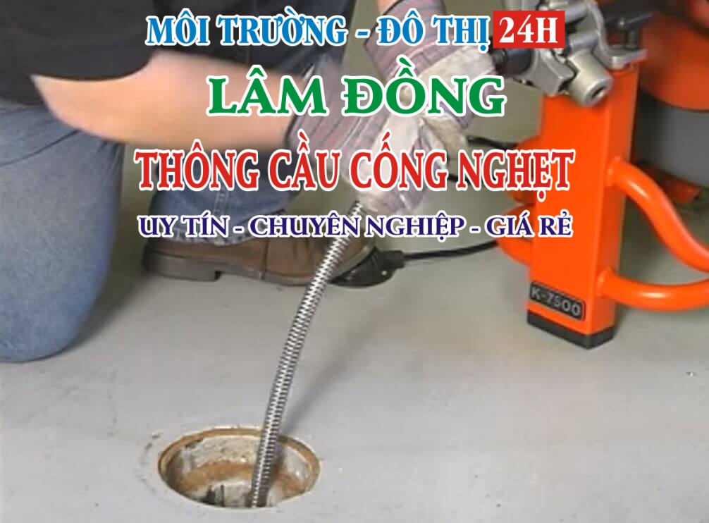 Thông Cầu Cống Nghẹt Thành Phố Đà Lạt