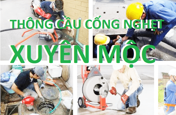 Thông Cầu Cống Nghẹt Xuyên Mộc 